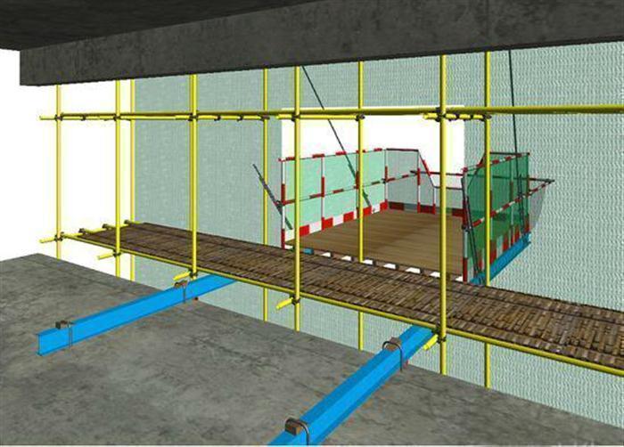 悬挑卸料平台制作尺寸要求 悬挑卸料平台高度要求